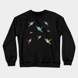 Origami cranes Crewneck Sweatshirt